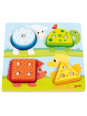 Color and Shape Sorting Board Animals Color and Shape Sorting Board Animals