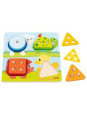 Color and Shape Sorting Board Animals Color and Shape Sorting Board Animals