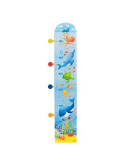 Measuring stick, Mr Whale and the sea