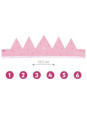 Birthday crown pink