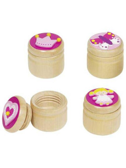 Milk teeth box - heart, crown, butterfly, girl - set of 8