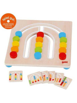 Colour sorting board, rainbow