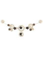 Pram chain moon and stars with clips