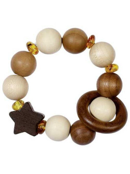 Touch ring elastic star, amber