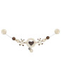 Pram chain bear nature with clips Pram chain bear nature with clips
