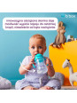 Bidon ze słomką 240 ml, lazurowy, b.box