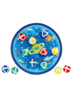 Dart ball velcro game space