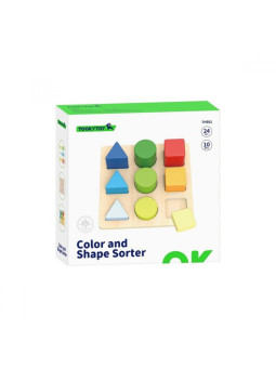TOOKY TOY Edukacyjna Układanka Figury Geometryczne