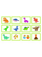 TOOKY TOY Układanka Magnetyczna Dinozaury Puzzle