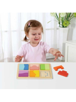 TOOKY TOY Box Pudełko XXL Montessori Edukacyjne 7w1 Sensoryczne 31-36 Mies.