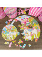 BOPPI, Puzzle okrągłe 58 cm - Jednorożce 150 elem.