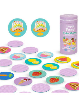 BOPPI, układanka w pary memo Jedzenie