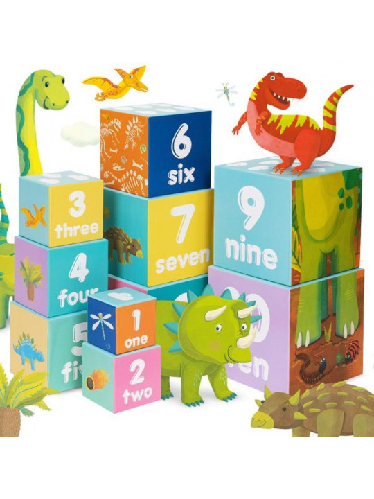 BOPPI, piramida edukacyjna Dinozaury BOPPI, piramida edukacyjna Dinozaury
