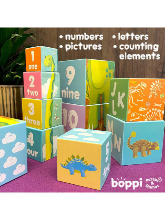 BOPPI, piramida edukacyjna Dinozaury BOPPI, piramida edukacyjna Dinozaury