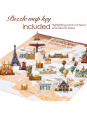 Bopster, ilustrowane puzzle 1000 el Mapa Europy Bopster, ilustrowane puzzle 1000 el Mapa Europy