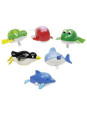 Water animals with wind-up motor - set of 12 Water animals with wind-up motor - set of 12