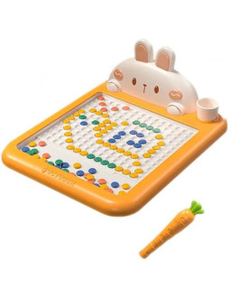 WOOPIE Tablica Magnetyczna Montessori MagPad Do Rysowania Królik Marchewka