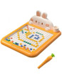WOOPIE Tablica Magnetyczna Montessori MagPad Do Rysowania Królik Marchewka