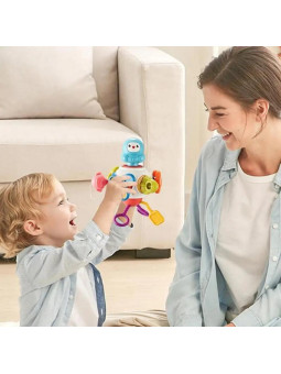 WOOPIE BABY Kostka Sześciościan Montessori Sensoryczna 8w1