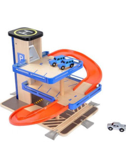 Zabawka dla chłopca Parking z windą i autami - business class small foot design - zabawa  dla 3 latka