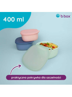 Silikonowy pojemnik z pokrywką do lunchboxa Forest, b.box