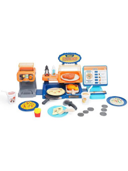 WOOPIE Sklep Restauracja Fast Food Mini Pizza Shop 35 el.