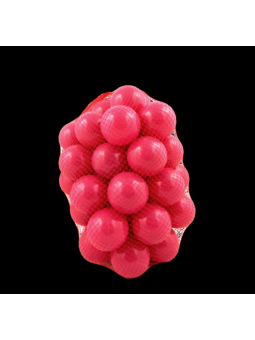 Piłki 7cm - 50 szt FUKSJA