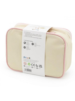 VIGA PolarB Drewniany Zestaw do Karmienia Lalki Torba - z Butelką i Śliniaczkiem