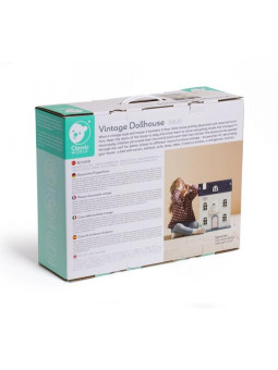 CLASSIC WORLD Drewniany Domek dla Lalek Vintage