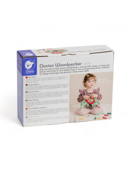 CLASSIC WORLD Magnetyczna Gra Zręcznościowa Złap Robaczka 16 el.