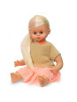 Lalka do czesania z blond włosami 45 cm, Skrallan