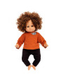 Lalka Lillan z ciemnymi włosami, piewsza lalka 36 cm, Skrallan Lalka Lillan z ciemnymi włosami, piewsza lalka 36 cm, Skrallan