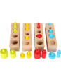 Sorter dla dzieci - układanka , dopasuj kształt , zabawka montessori small foot design - drewniany sorter dla 3 latka Sorter dla dzieci - układanka , dopasuj kształt , zabawka montessori small foot design - drewniany sorter dla 3 latka