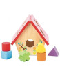 Sorter kształtów drewniany domek My little bird Le Toy Van