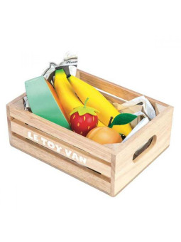 Drewniane owoce w skrzynce Le Toy Van