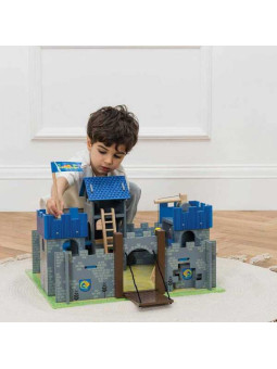 Zamek rycerski  zabawka drewniany  Excalibur Le Toy Van