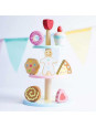 Drewniane ciastka na paterze Le Toy Van Drewniane ciastka na paterze Le Toy Van