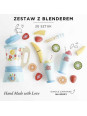 Drewniany blender z owocami na rzepy „Fruit & Smooth” Le Toy Van Drewniany blender z owocami na rzepy „Fruit & Smooth” Le Toy Van