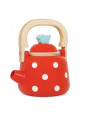 Drewniany czajniczek retro  do herbaty w kropki Le Toy Van Drewniany czajniczek retro  do herbaty w kropki Le Toy Van