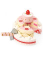 Truskawkowy tort drewniany warstwowy  Le Toy Van