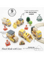 Drewniane samochody budowlane Le Toy Van Drewniane samochody budowlane Le Toy Van
