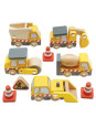 Drewniane samochody budowlane Le Toy Van Drewniane samochody budowlane Le Toy Van