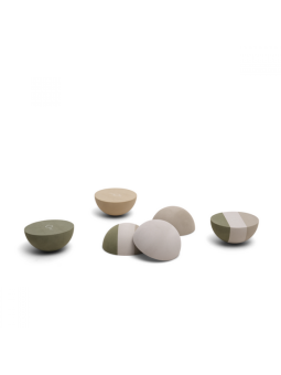 Zabawka ruchowa sensoryczna - Kamienie Piankowe bObles Moss