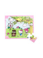 Drewniane puzzle 20 szt Hello Kitty