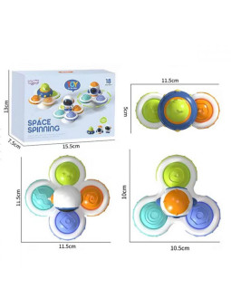 WOOPIE BABY Kosmiczny Spinner Pop-it  Zabawka Sensoryczna  Wymienne 3 szt.