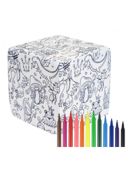 Kostka do kolorowania WRÓŻKI