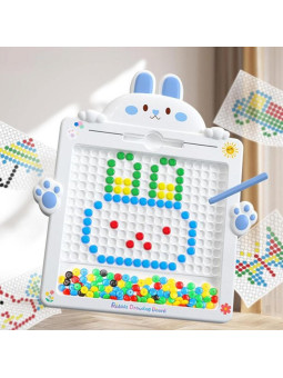 WOOPIE Talbica Magnetyczna Królik Niebieska 6szt.