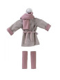 Szary płaszczyk z różowymi akcesoriami dla lalki Asi 3516130 - 40 cm Szary płaszczyk z różowymi akcesoriami dla lalki Asi 3516130 - 40 cm