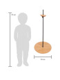 Disc Swing with Climbing Rope "Black Line" Disc Swing with Climbing Rope "Black Line"