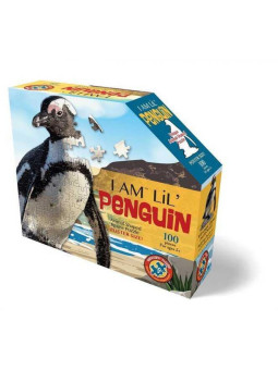 MADD CAPP,  Puzzle konturowe I AM LIL' - Pingwin 100 elem.